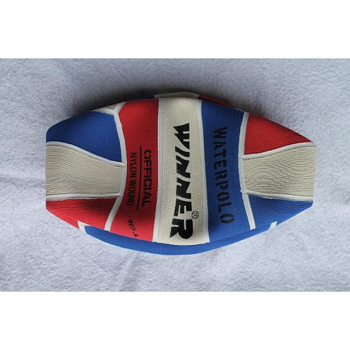 Winner Water Polo Ball Blue-White-Red size 4 front