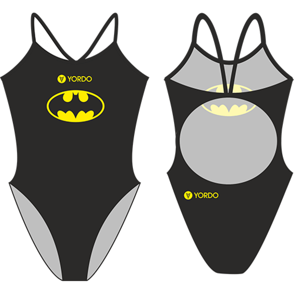 Batman Single Strap Swimming Costume Waterpolo Market