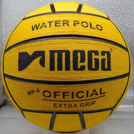 Mega Water Polo Ball Yellow size 4 - Image 3