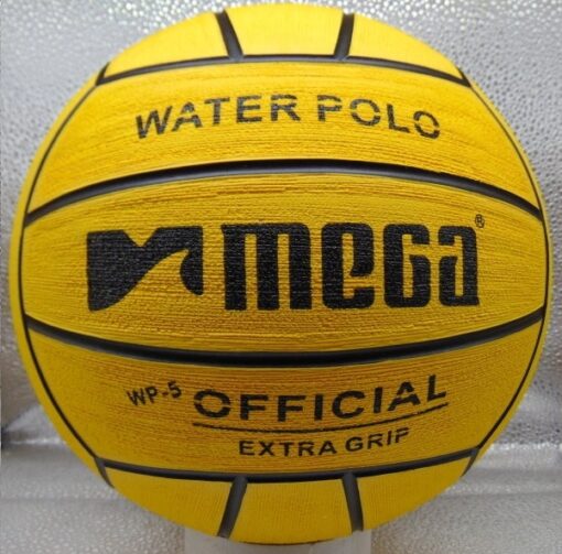 Mega Water Polo Ball Yellow size 5 - Image 3